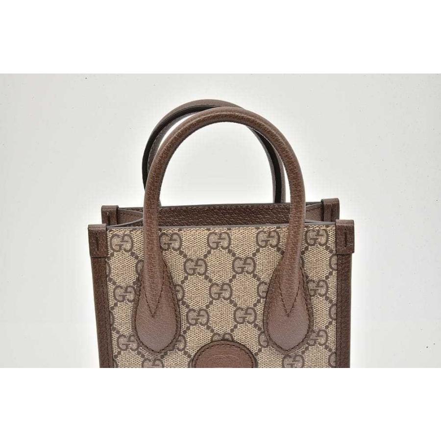【GUCCI】グッチ  GGスプリーム　２WAYトートバッグ/TIGER GUCCI（グッチ） タイガー GGスプリーム ハンドバッグ 2WAY ショルダー