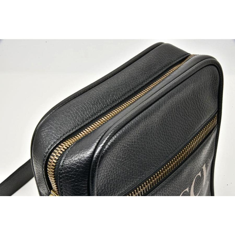 GUCCI（グッチ） GUCCIロゴプリント ショルダーバッグ ウェブ