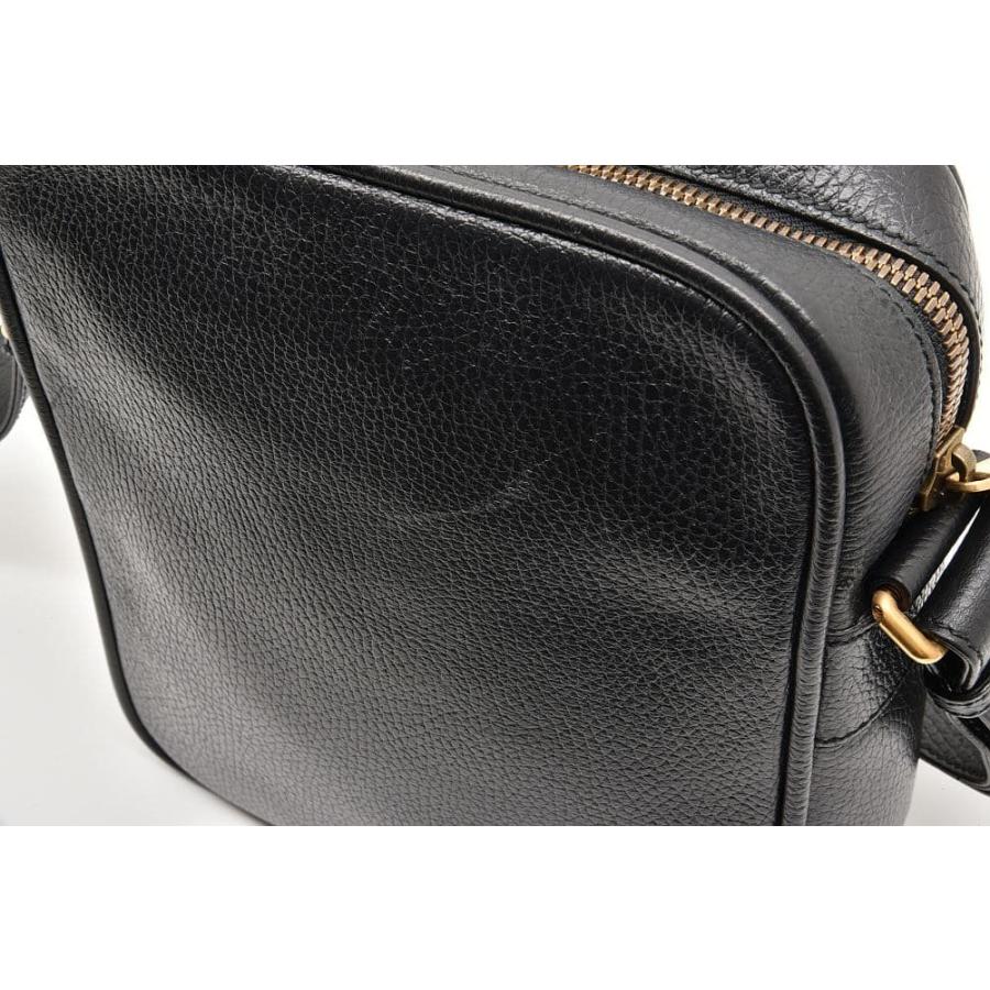 GUCCI（グッチ） GUCCIロゴプリント ショルダーバッグ ウェブ