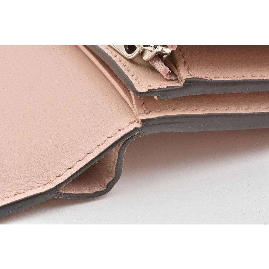 ルイヴィトン マヒナポルトフォイユイリスコンパクト ピンク＆グレー 二つ折り LOUIS VUITTON（ルイ・ヴィトン） 二つ折り財布 レディース マヒナ