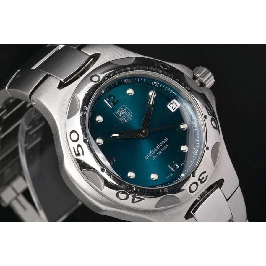 J*️様 タグホイヤー キリウム WL1117 ブルー文字盤 メンズ腕時計 不動 TAG HEUER（タグ・ホイヤー） WL1117.BA0701 キリウム