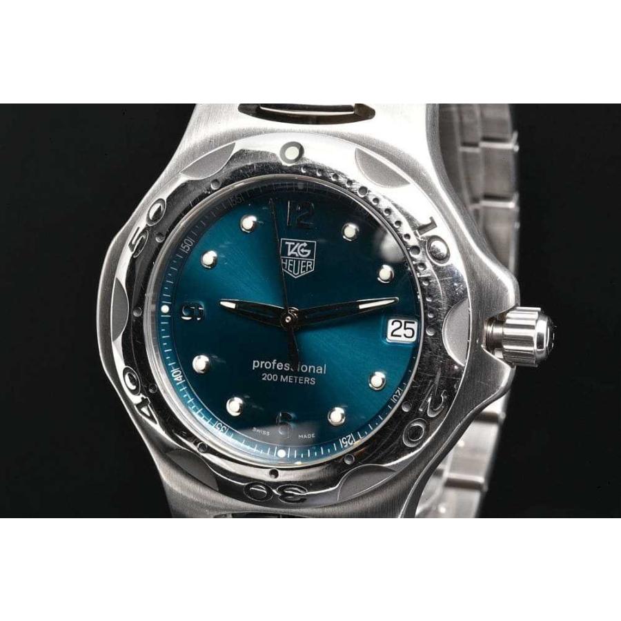 極美品 タグホイヤー 腕時計 キリウム プロフェッショナル デイト グリーン TAG HEUER（タグ・ホイヤー） WL1117.BA0701 キリウム