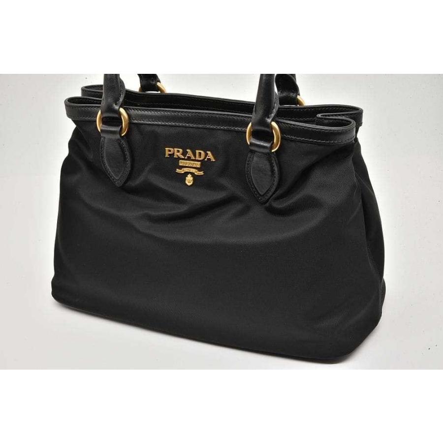 PRADA（プラダ） PRADAロゴ ナイロン ハンドバッグ 2WAY ショルダー