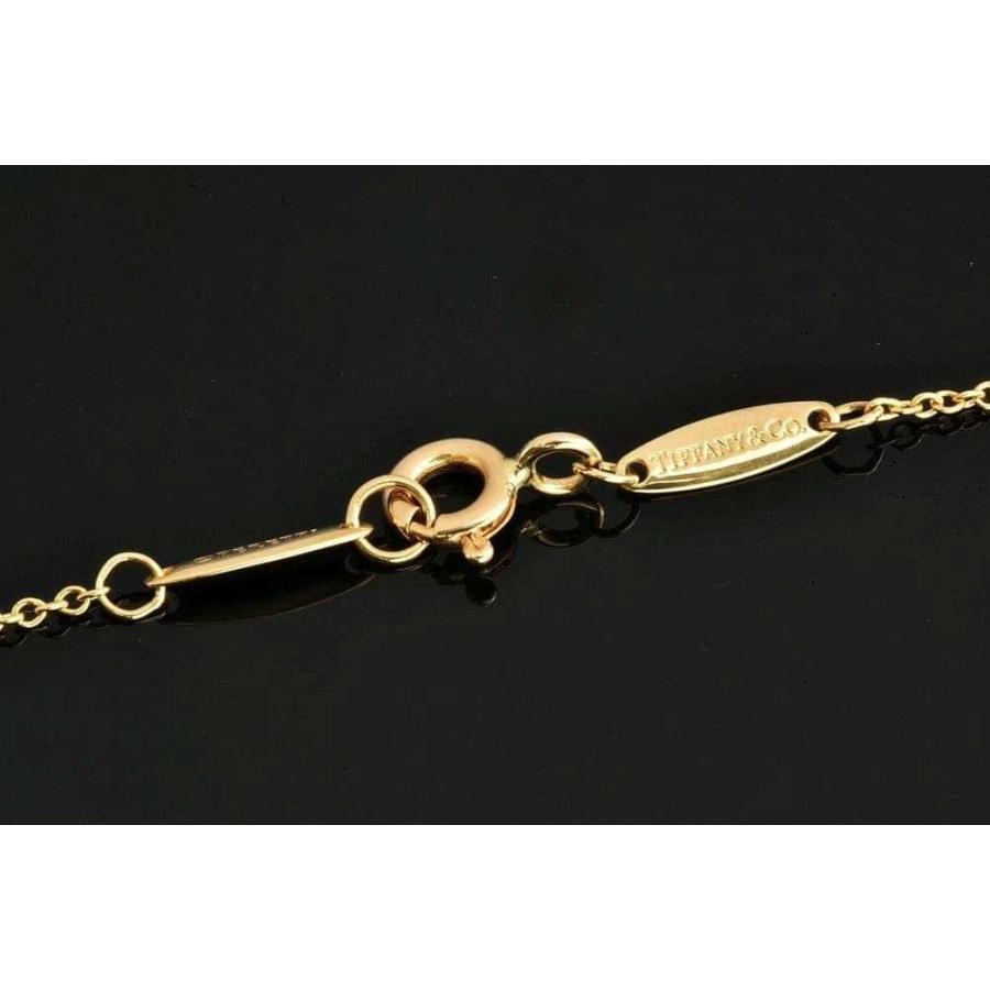 ティファニー バイザヤード シングル ダイヤモンド ペンダントネックレス K18YG イエローゴールド【美品】_2