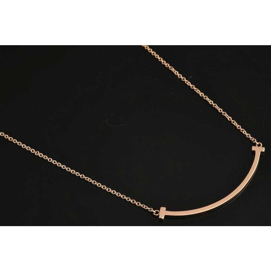 Tiffany T ティファニー スマイルペンダント スモール ネックレス