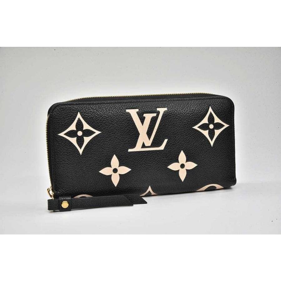 LOUIS VUITTON ラウンドファスナー長財布 バイカラー アンプラント LOUIS VUITTON】ルイヴィトン『バイカラー モノグラム アン