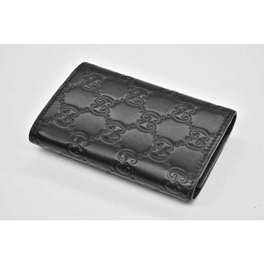 GUCCI（グッチ） グッチシマ 6本キーケース シグネチャーレザー