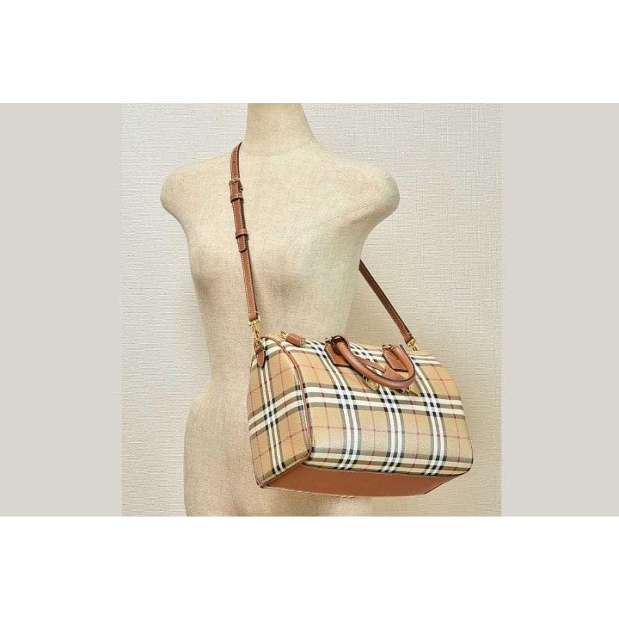極美品 BURBERRY ショルダーバック 2way ノバチェック ボストン BURBERRY（バーバリー） ノバチェック シャドーホース ボストンバッグ