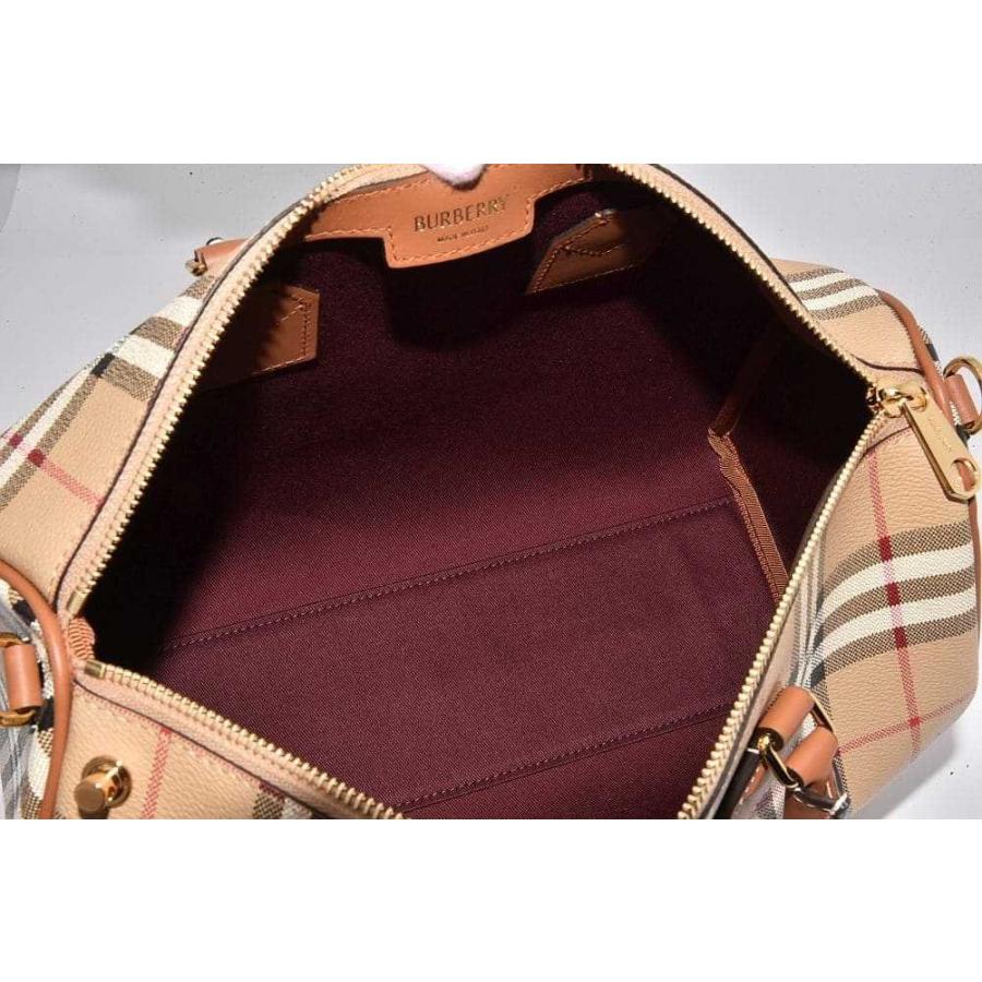 BURBERRY（バーバリー） ミディアム チェック ボウリングバッグ