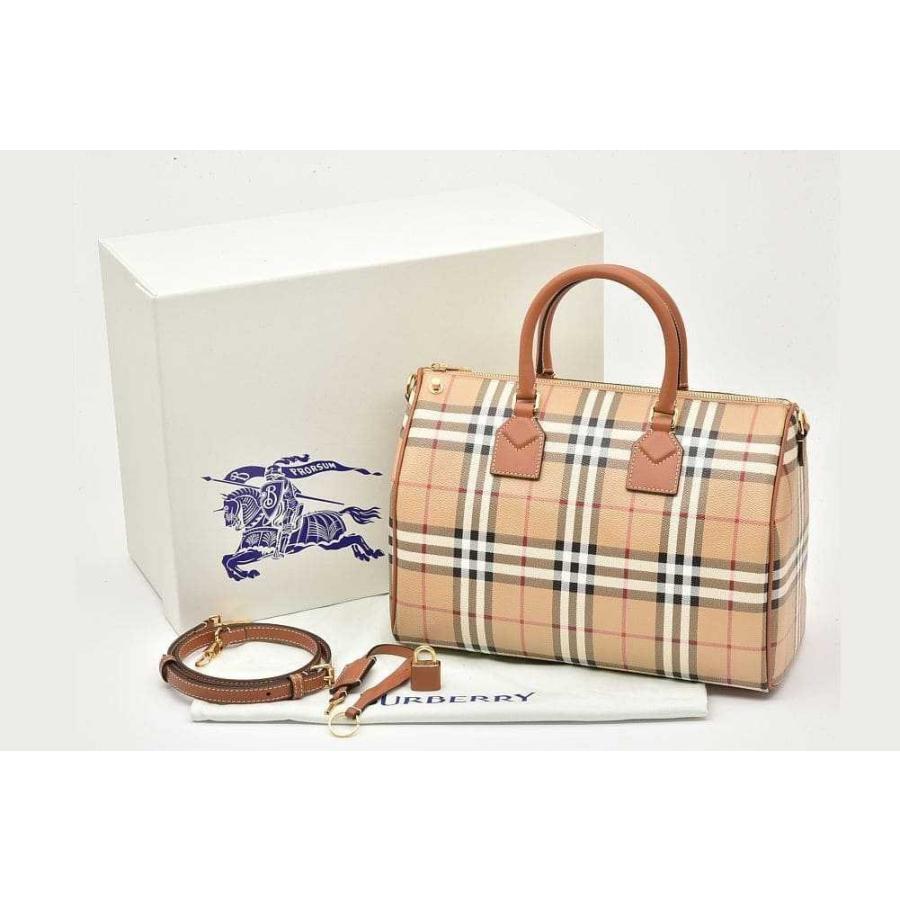 美品✨️BURBERRY 2way ビジネスバッグ ダークブラウン✕ノバチェック BURBERRY（バーバリー） カモフラ ノバチェック 2WAYバッグ ブラウン系