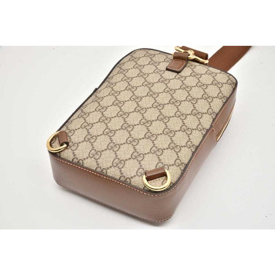 GUCCI（グッチ） GGスプリーム スリングバッグ インターロッキングG