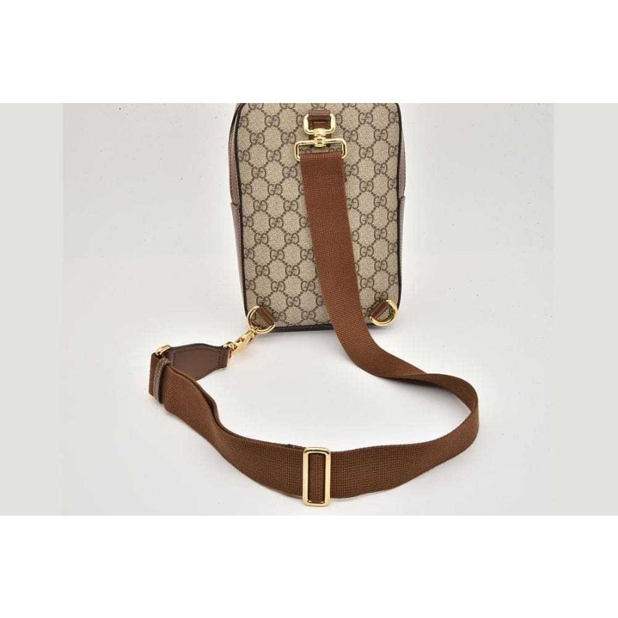 GUCCI（グッチ） GGスプリーム スリングバッグ インターロッキングG