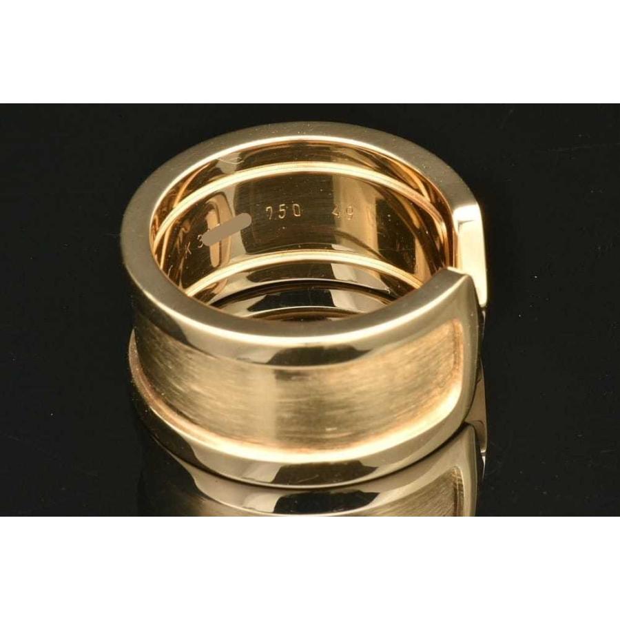 Cartier（カルティエ） C2リング LM 2Cリング K18YG イエローゴールド