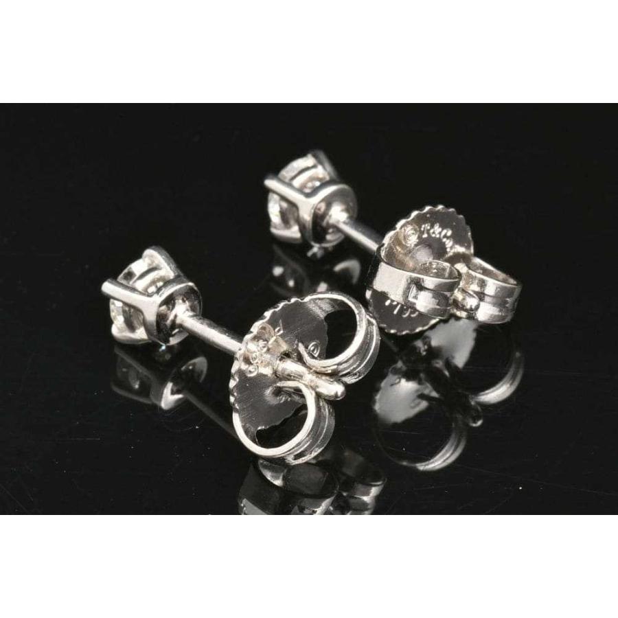 ティファニー Tiffany ソリティアピアス pt950 プラチナ TIFFANY&Co. ティファニー ソリティア ピアス Pt950プラチナ
