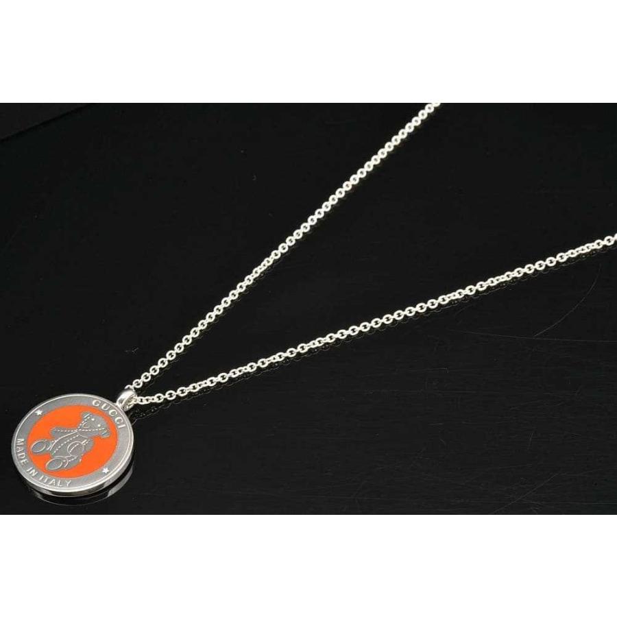 GUCCI（グッチ） テディベア ペンダント ネックレス プレート Ag925