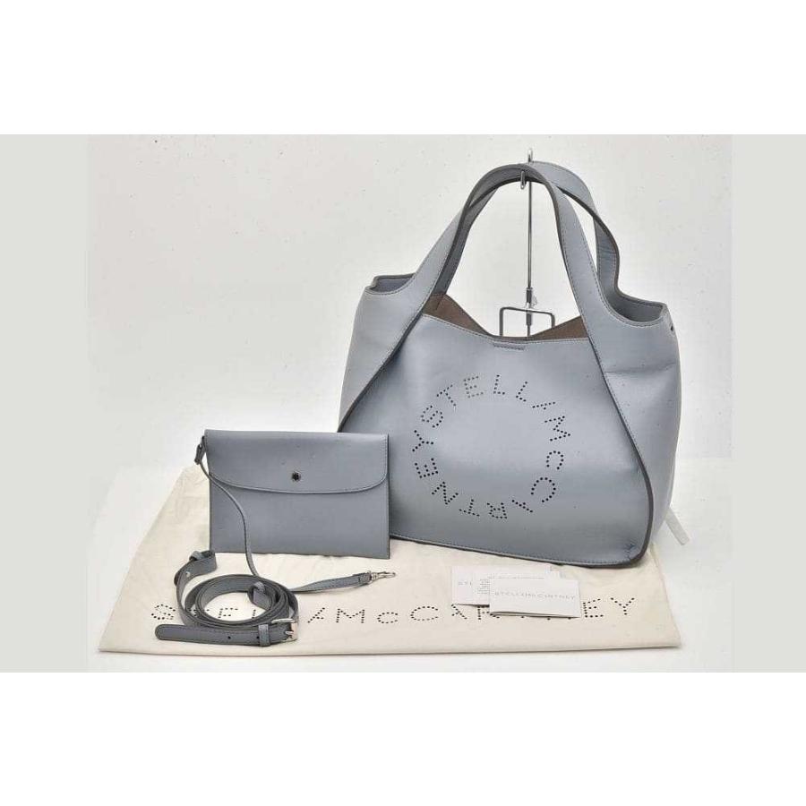 ステラマッカートニー 現行 ロゴ クロスボディ トートバッグ ショルダーバッグ Stella McCartney（ステラ・マッカートニー） ロゴ クロスボディ