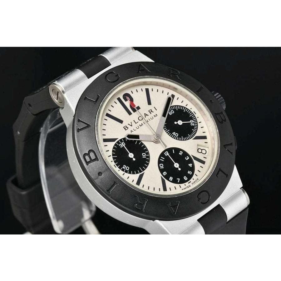 BVLGARI ブルガリ アルミニウム クロノグラフ AC38TA ※メンテ必要 BVLGARI ブルガリ アルミニウム クロノグラフ AC38TA ※メンテ必要