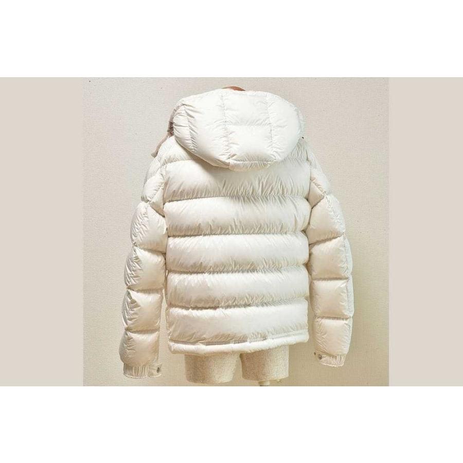 MONCLER（モンクレール） POIRIER ダウンジャケット ホワイトxレッド