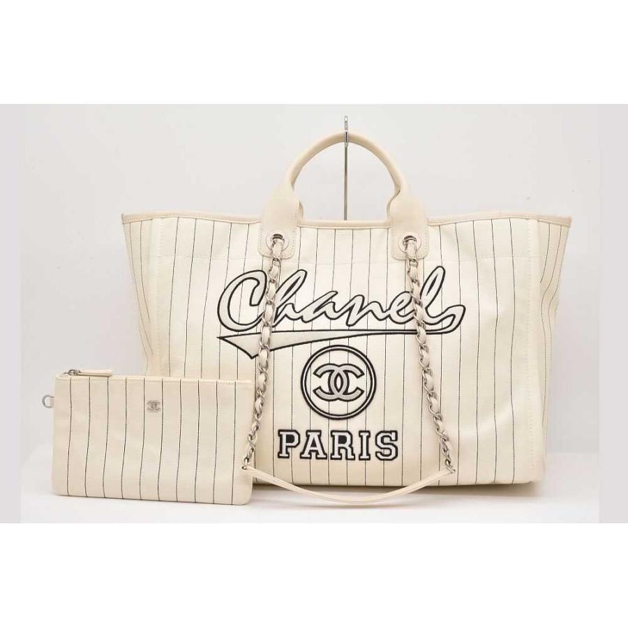 ON＾＾シャネル　ドーヴィルMM キャンバス　2way ハンド　ショルダー シャネル ドーヴィルMM キャンバス 2way ハンド ショルダーバッグ