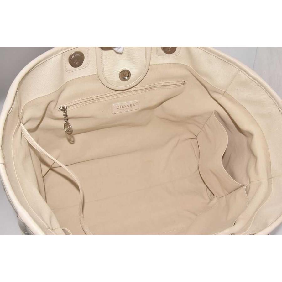 Deauville シャネル ドーヴィル チェーンショルダー トートバッグ