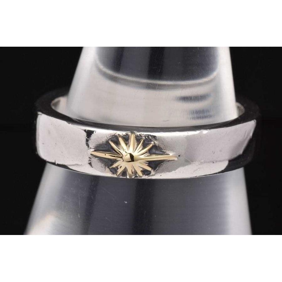 サード SAAD サンシンボル リング 太陽神 SV925 Ag925 シルバー K18YG