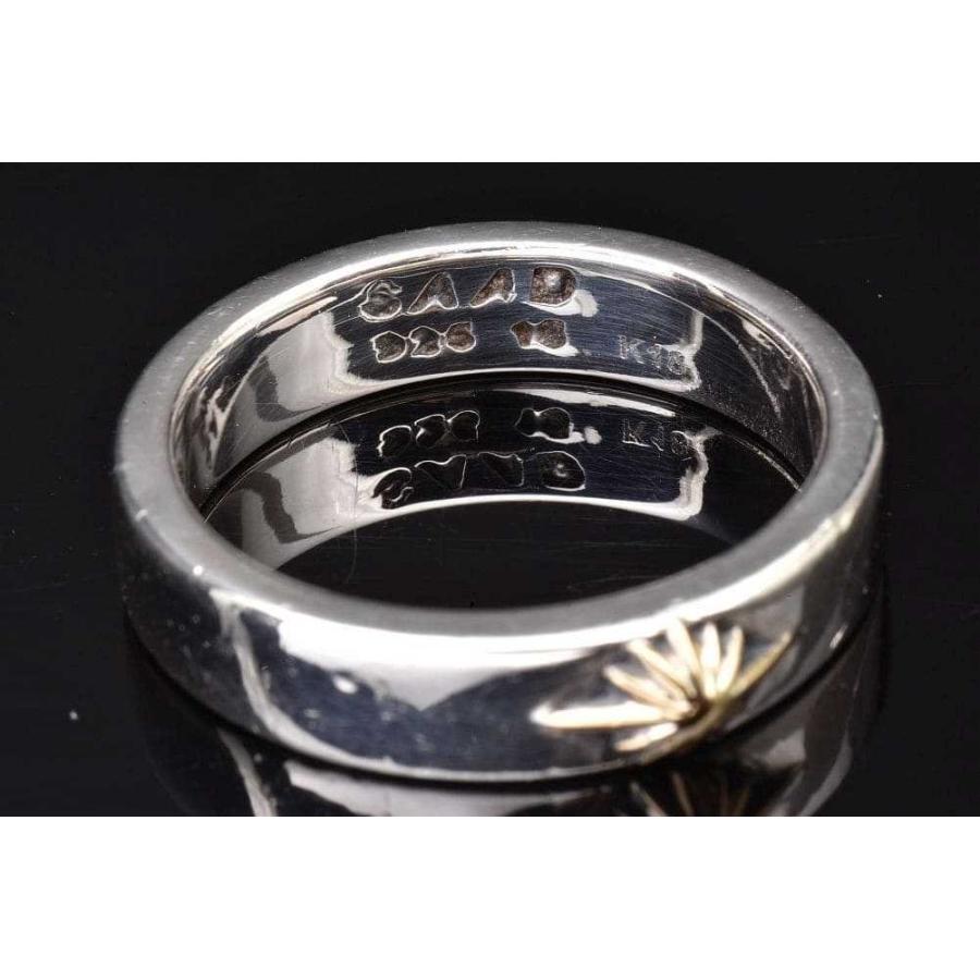 サード SAAD サンシンボル リング 太陽神 SV925 Ag925 シルバー K18YG