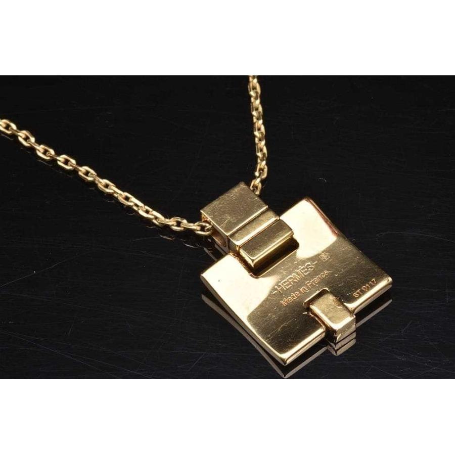 HERMES（エルメス） アイリーン ネックレス Hモチーフ GP ゴールド