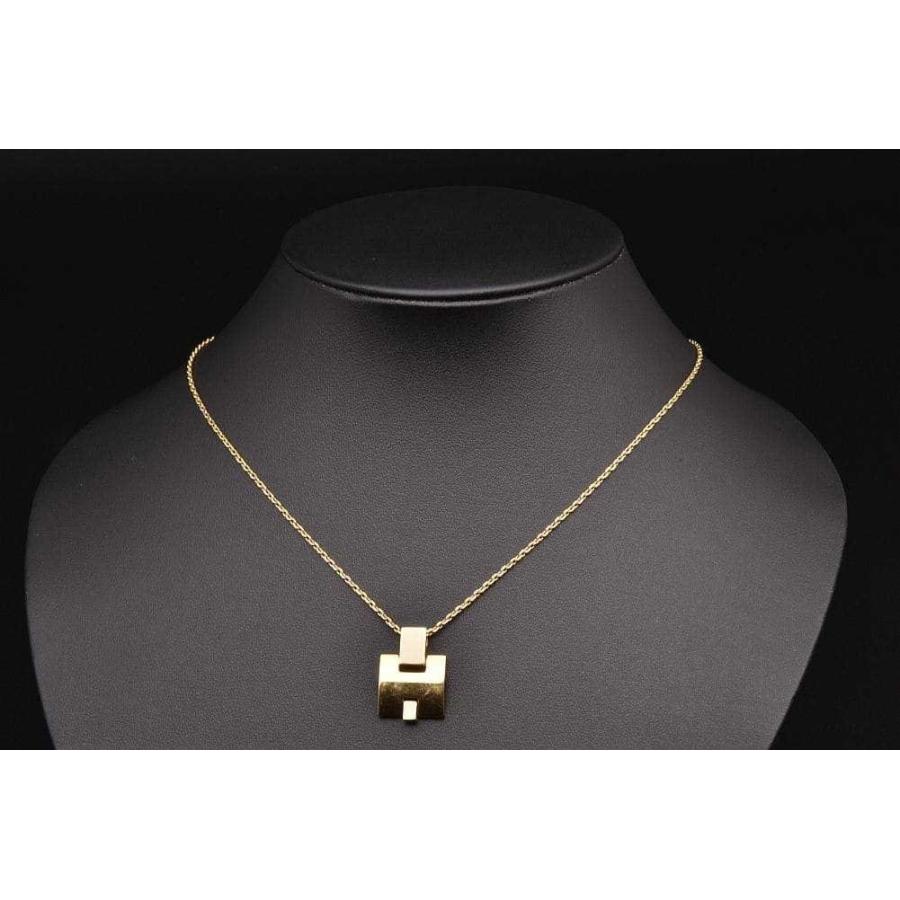 HERMES（エルメス） アイリーン ネックレス Hモチーフ GP ゴールド