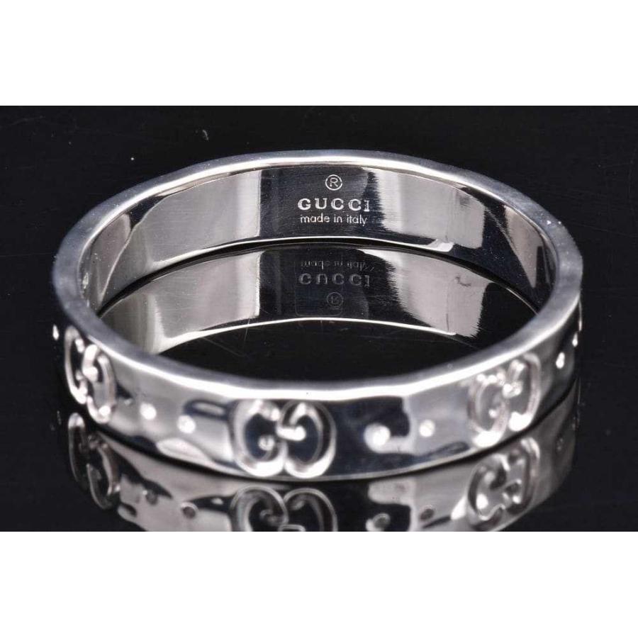 GUCCI（グッチ） アイコン リング ハンマーフィニッシュ 槌目 インター