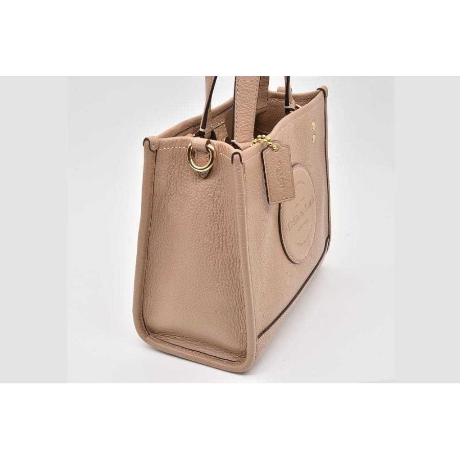 【中古】コーチ COACH CA291 デンプシー トート 22 ウィズ コーチ パッチ ショルダーバッグ 2WAY ハンド ストロー COACH（コーチ） デンプシー トート22 ウィズ コーチパッチ
