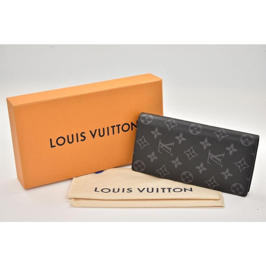 【極上品】ルイヴィトン長財布 モノグラム エクリプス ポルトフォイユ・ブラザ LOUIS VUITTON（ルイ・ヴィトン） ヴィトン モノグラム エクリプス