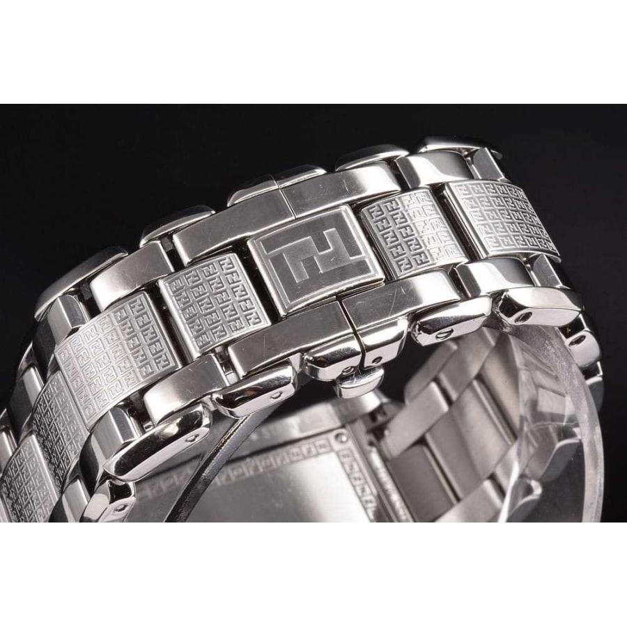 ◇稼働品 FENDI 7600L ループ ピンク文字盤 レクタン ズッカ FENDI（フェンディ） FENDI 015-7600M-363 ループ リバーシブル 反転