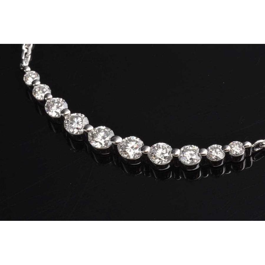 【美品】ヴァンドーム青山 ダイヤモンド リュール ネックレス PT850 VENDOME AOYAMA（ヴァンドーム青山） ダイヤモンド リュール