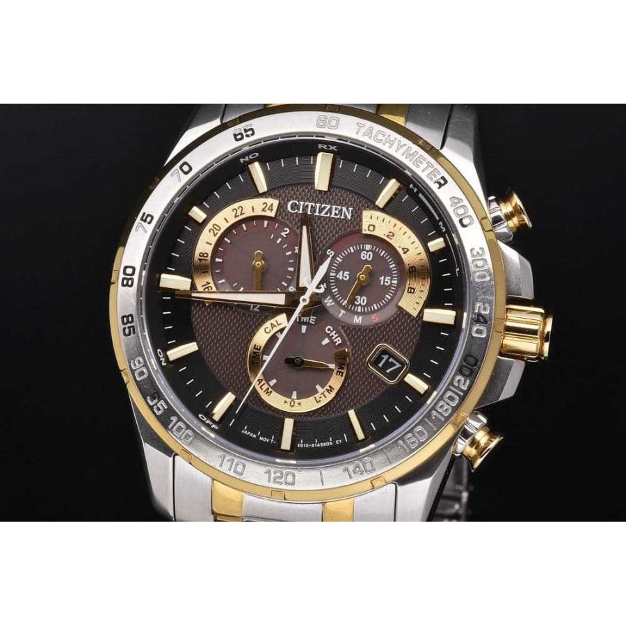 CITIZEN　エコドライブ 電波ソーラー　クロノグラフ　E610　ベゼルキズ有 CITIZEN（シチズン） E610-S104840 エコドライブ クロノグラフ メンズ
