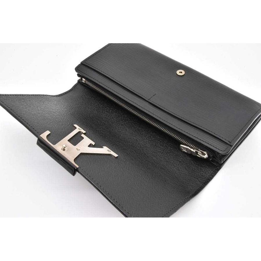 【美品】ルイヴィトン エピ ポルトフォイユ ルイーズ 黒 ブラック 長財布 LOUIS VUITTON（ルイ・ヴィトン） ヴィトン エピ ポルトフォイユ