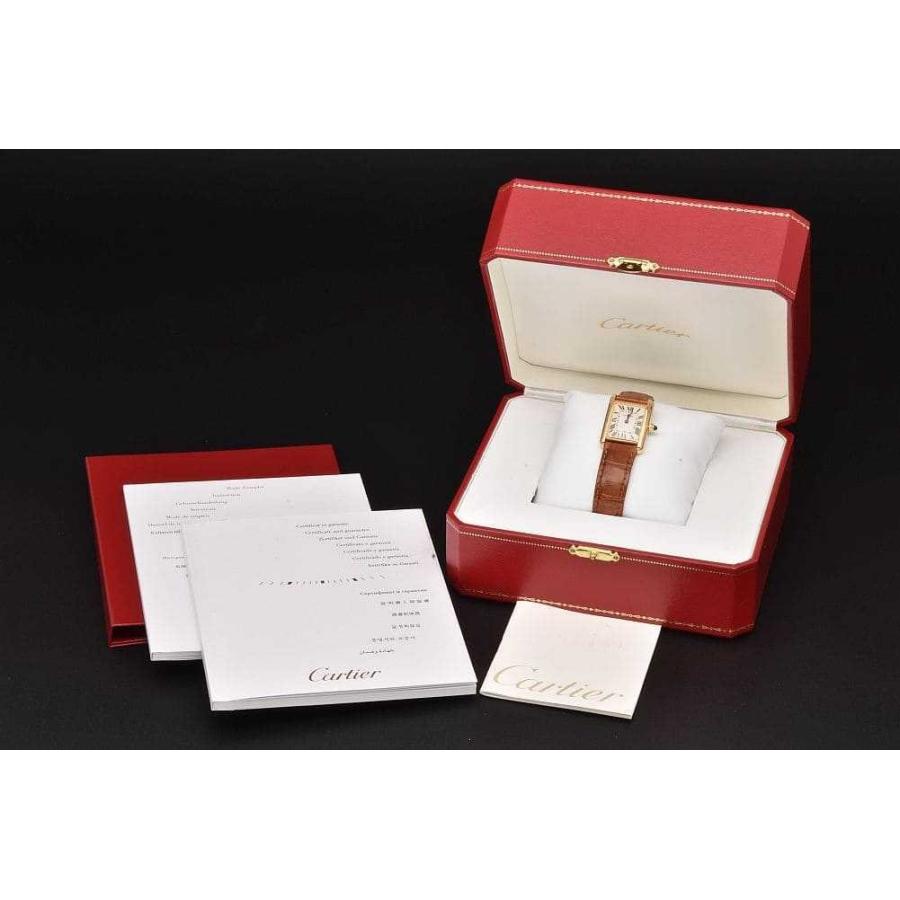 TANK（Cartier） カルティエ W1529856 タンク ルイ SM レディース