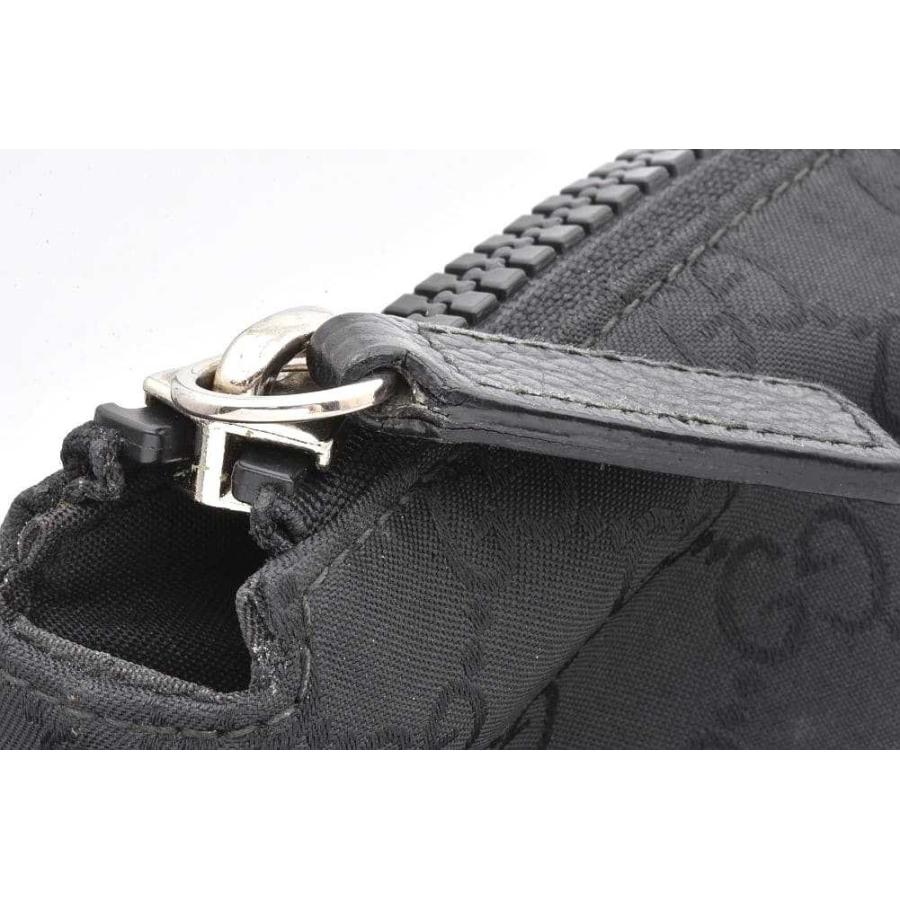 GUCCI ショルダーバッグ GGナイロン ナイロンキャンバス ブラック GUCCI（グッチ） GGナイロン キャンバス ショルダーバッグ ブラック