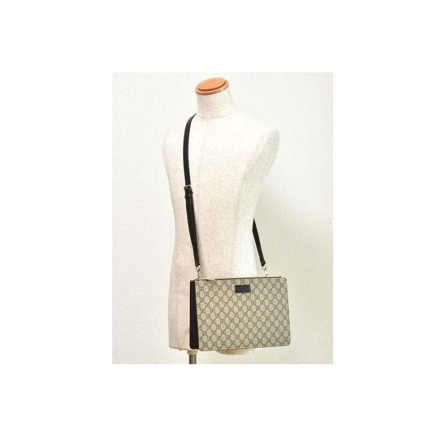GUCCI（グッチ） GGスプリーム 2WAY ショルダーバッグ クラッチバッグ