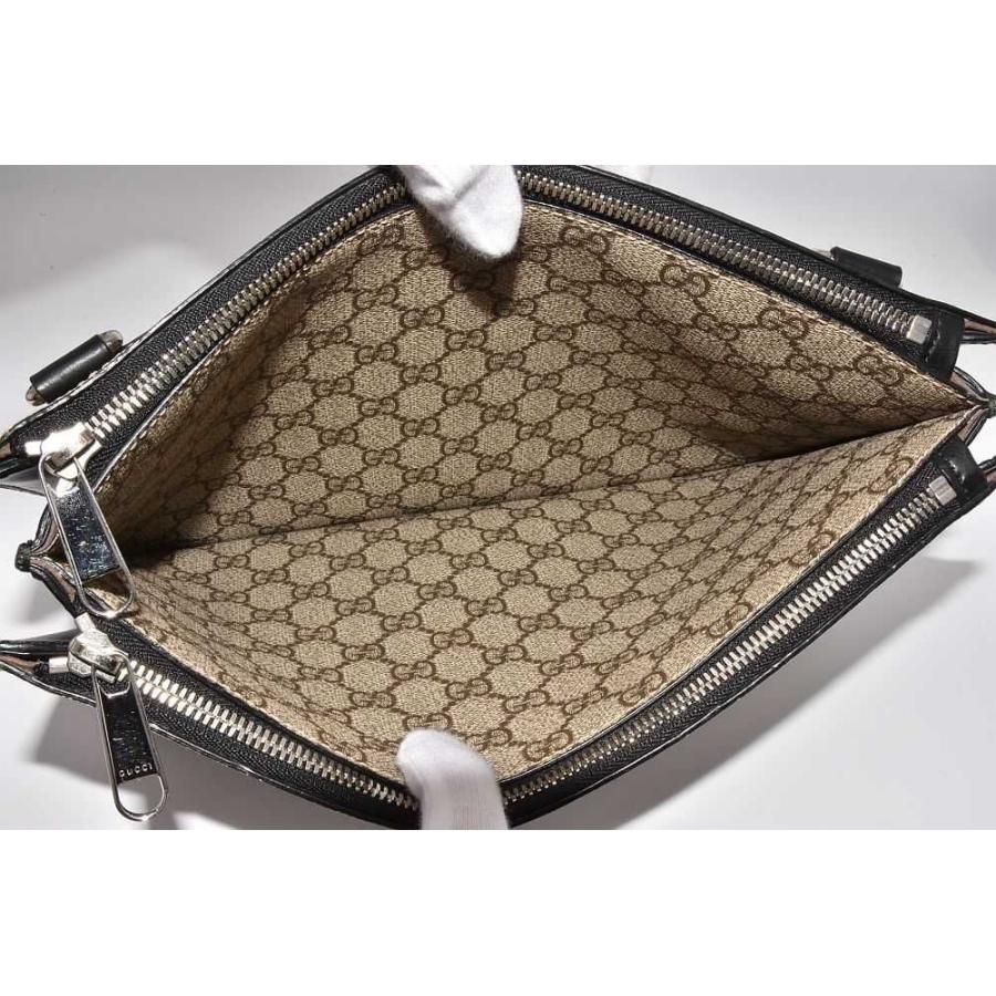 【美品】グッチ 2way ショルダーバッグ  GGスプリーム ベージュ 斜め掛け グッチ GUCCI 715767 92THG ショルダーバッグ メンズ バッグ ミニ