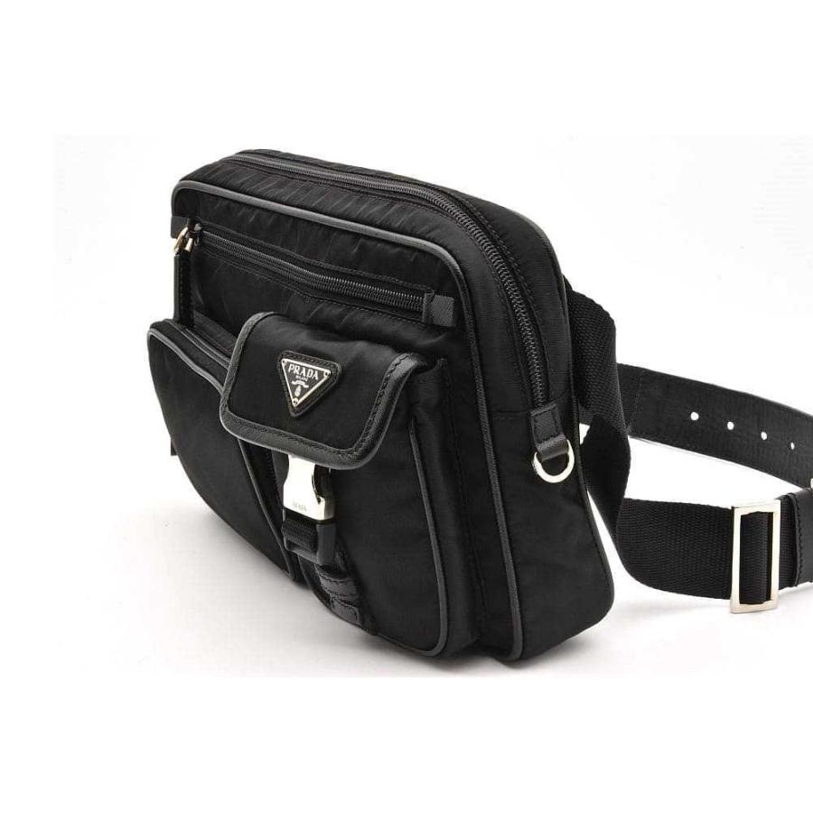 PRADA（プラダ） トライアングルロゴ ベルトバッグ ウエストバッグ