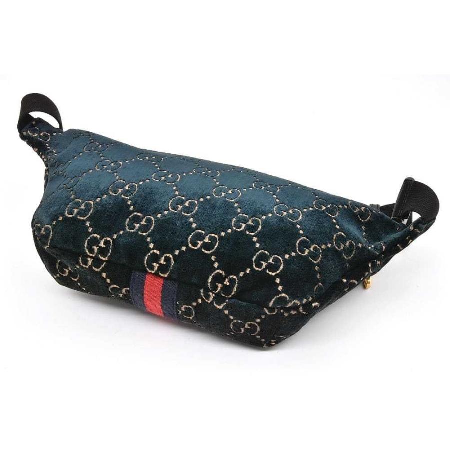 GUCCI（グッチ） GGベルベット ベルトバッグ ボディバッグ ショルダー 