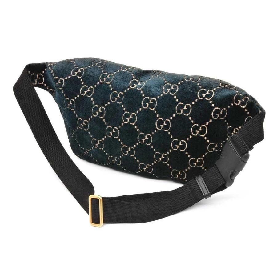 GUCCI（グッチ） GGベルベット ベルトバッグ ボディバッグ ショルダー 