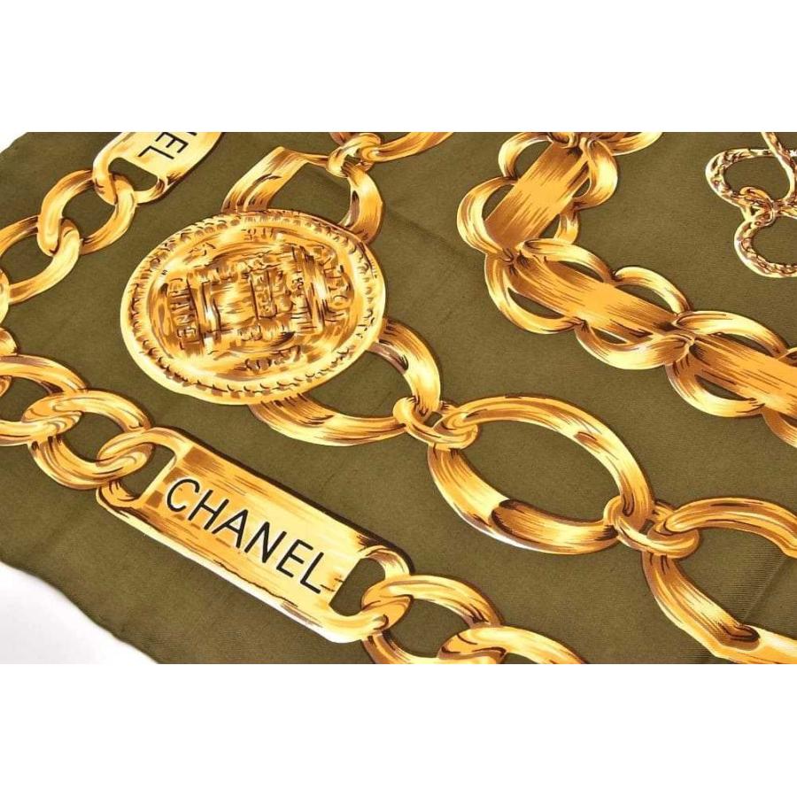 CHANEL（シャネル） ココマーク チェーンモチーフ スカーフ カレ 