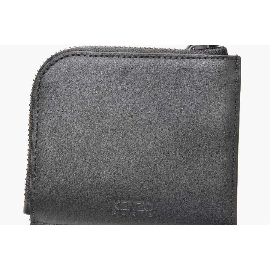 KENZO（ケンゾー） ジップウォレット コインケース 小銭入れ L字 