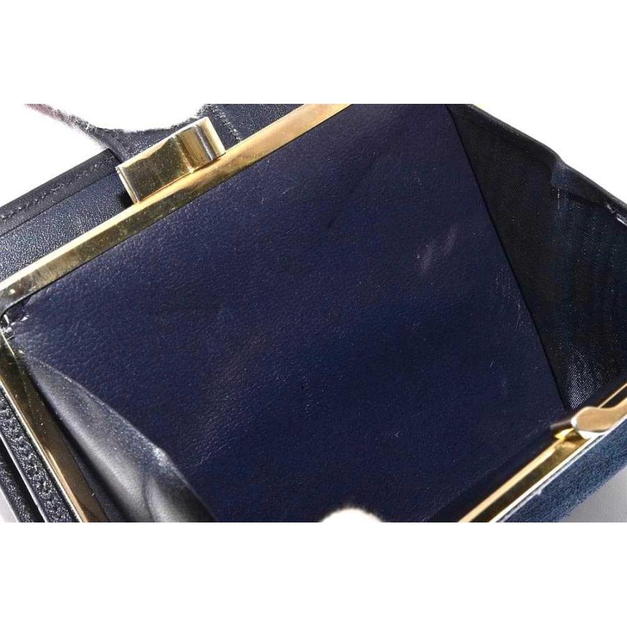 GIVENCHY（ジバンシィ） ジバンシー 二つ折り がま口財布 筆記体ロゴ