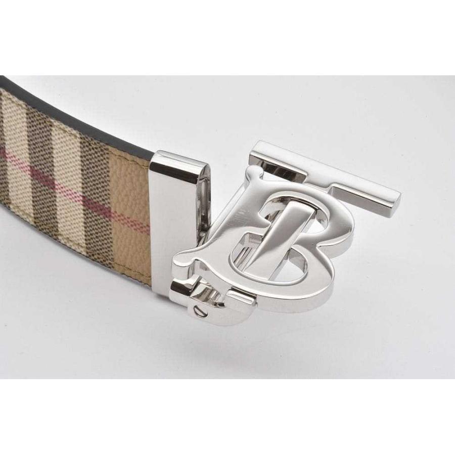 BURBERRY（バーバリー） リバーシブル チェック TBベルト TBロゴ 