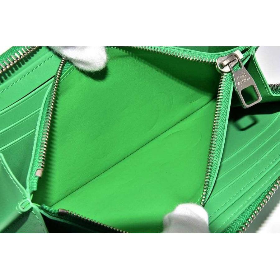 【箱袋付】 ルイヴィトン ホリゾンタル ジッピーウォレット トリヨン グリーン LOUIS VUITTON（ルイ・ヴィトン） ヴィトン トリヨン モノグラム