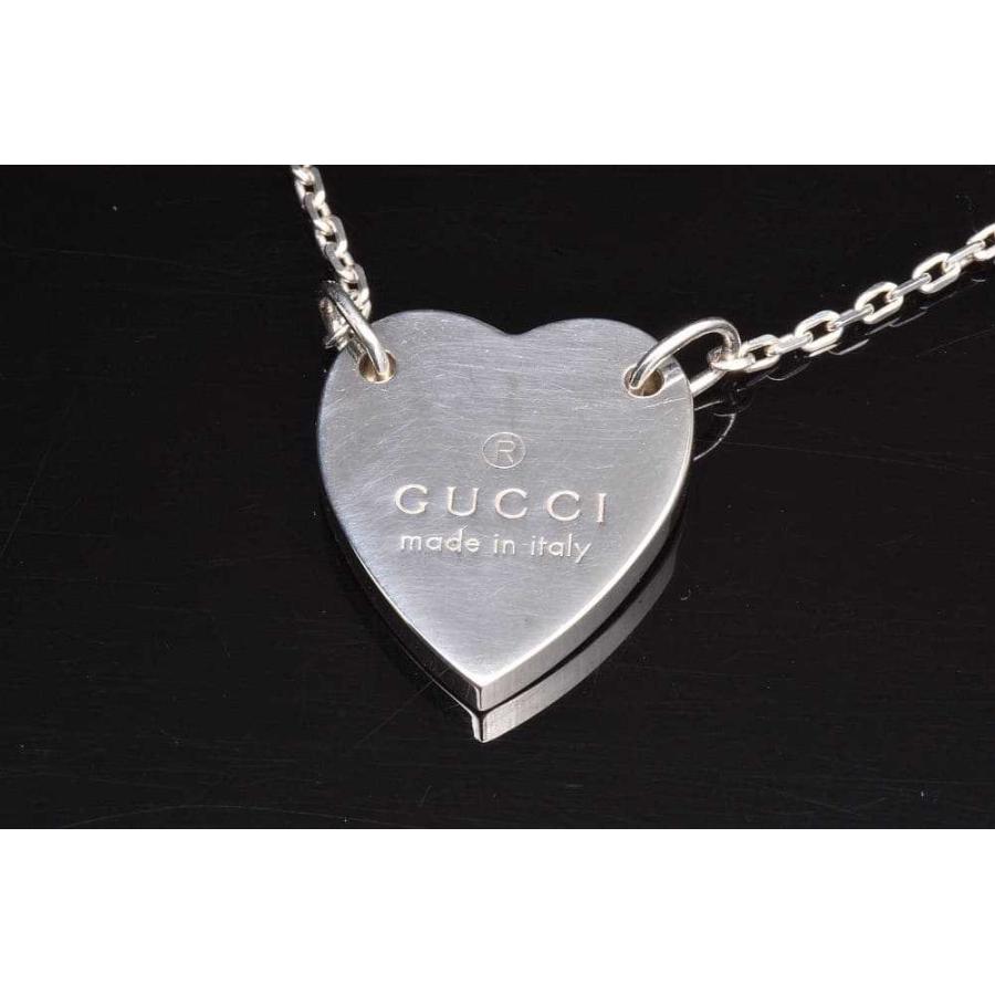 GUCCI（グッチ） トレードマーク ハート ペンダント付き ブレスレット