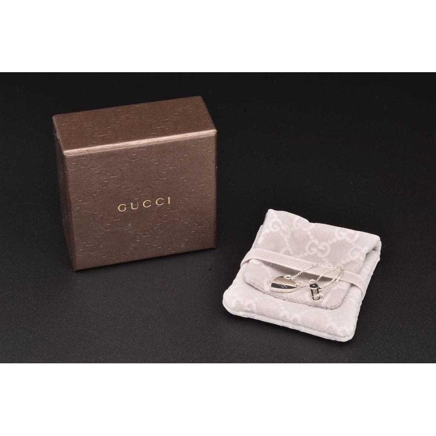 GUCCI（グッチ） トレードマーク ハート ペンダント付き ブレスレット