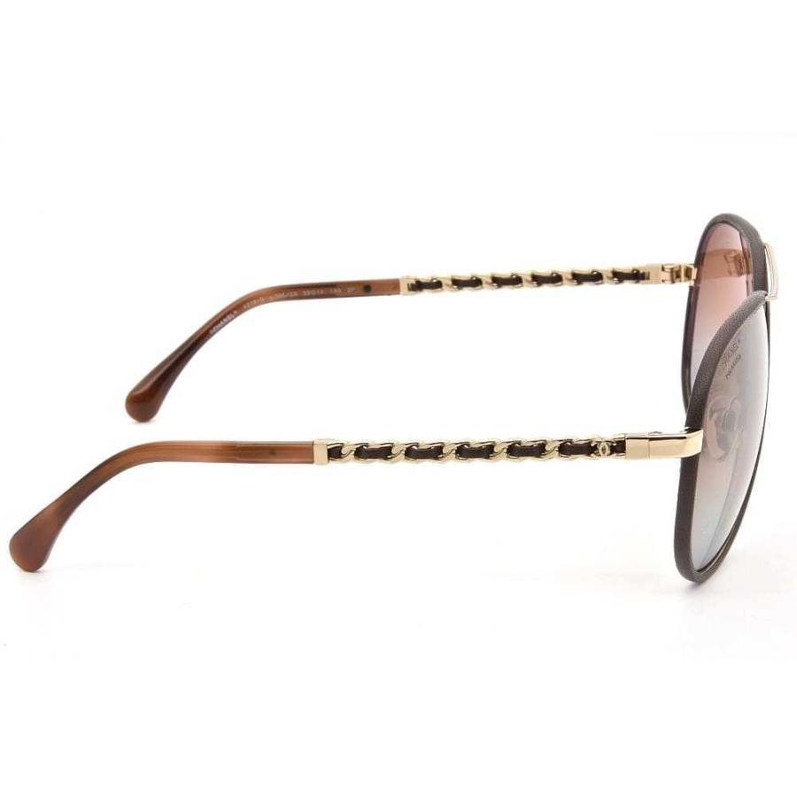☀️SALE‼️ 美品‼️ CHANEL パイロットサングラス ブラウンレンズ CHANEL（シャネル） パイロットシェイプ サングラス ティアドロップ